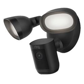 Ring Floodlight Wired Pro Cam Security Camera CCTV - Black