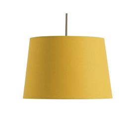 Habitat Mustard Textured Easy Fit Lampshade - 30cm