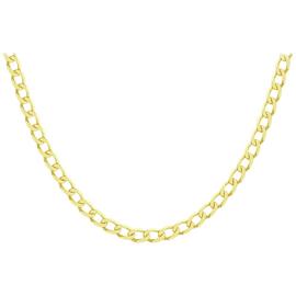 Revere 9ct Yellow Gold Italian Diamond Cut 20 Inch Chain