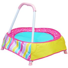 Chad Valley 2Fit Toddler Trampoline – Pink