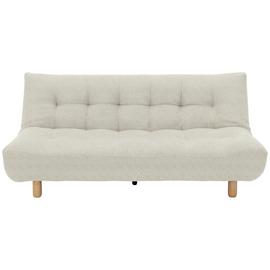 Habitat Kota 3 Seater Boucle Clic Clac Sofa Bed - Cream