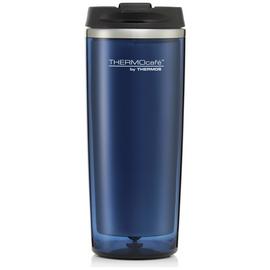 Thermocafe Pack of 2 Midnight Blue Travel Mugs - 420ml