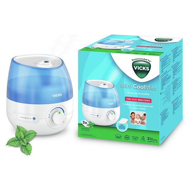 Vicks Humidifier Cool Mist Filter Free Mini - Each - Andronico's