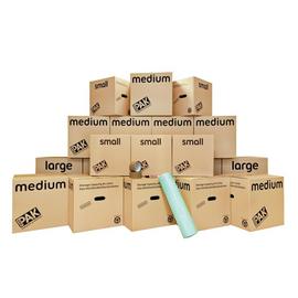 StorePAK Moving House Cardboard Storage Boxes - Set of 20