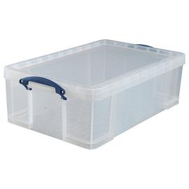 Really Useful 50L Plastic Storage Box - Clear