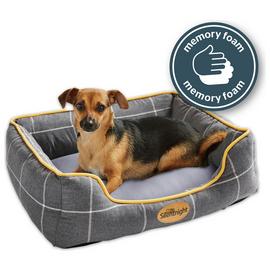 Silentnight Impress Memory Foam Pet Bed Grey - Small