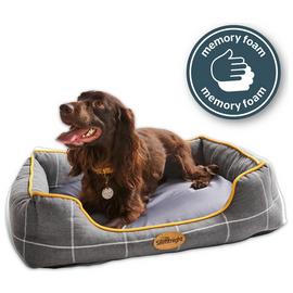 Silentnight Impress Memory Foam Pet Bed Grey - Medium