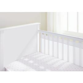 BreathableBaby 2 Sided Airflow Cot Liner - White
