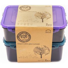 Lock & Lock Eco Set of 2 Food Storage Containers