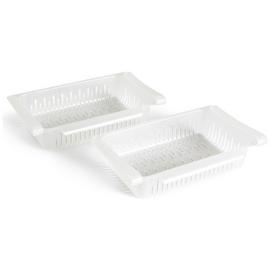 Argos Home 2 Drawer Extra Plastic Drawer - Clear