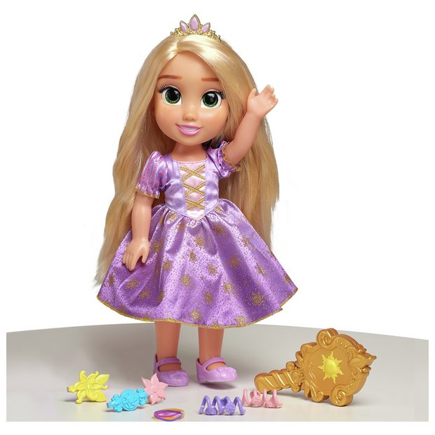 Talking best sale rapunzel doll