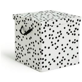 Habitat Penny Storage Box with Lid - White