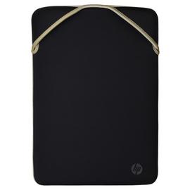 HP 15.6 Inch Reversible Laptop Sleeve - Black & Gold