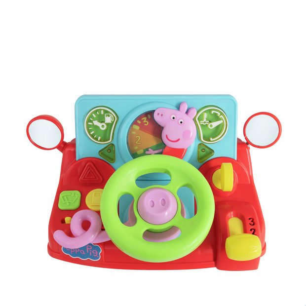 Peppa pig push and go top car argos