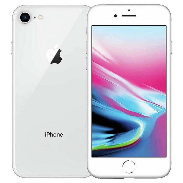 Buy SIM Free Refurbished iPhone 8 64GB Mobile Phone - Silver