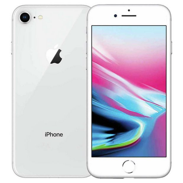 Buy SIM Free Refurbished iPhone 8 Plus 64GB Mobile Phone Silver