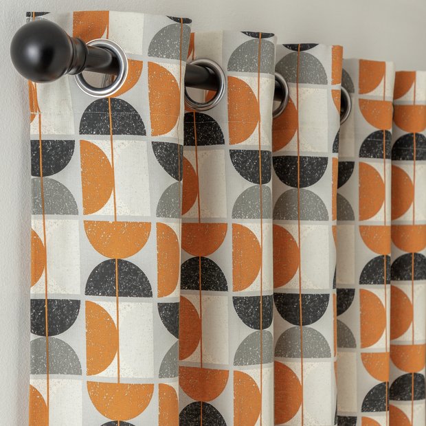 Geometric patterned curtains discount