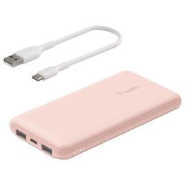 Belkin 10000mAh Portable Power Bank - Rose Gold