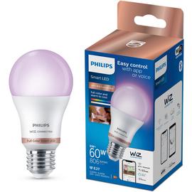 Philips Wiz E27 Colour Smart LED Wi-Fi Bulb