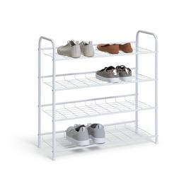 Habitat Jorn 4 Tier Shoe Rack - White