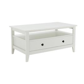 Habitat Minato 1 Drawer Coffee Table - White