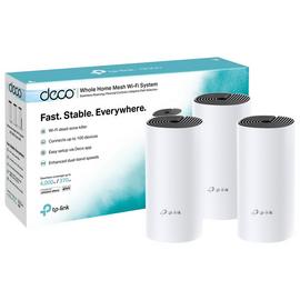 TP-Link Deco M4 AC1200 Whole Home Mesh Wi-Fi System – 3 Pack