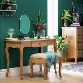 Habitat Margot 1 Drawer Dressing Table & Stool - Pine