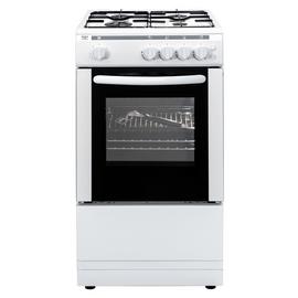 Bush AG56SWX 50cm Single Oven Gas Cooker
