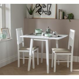 Argos Home Kendal Extending Dining Table & 2 Chairs