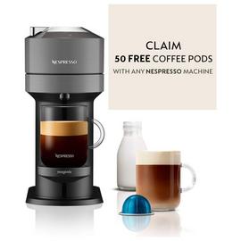 Nespresso Vertuo Next Pod Coffee Machine by Magimix – Grey