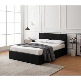 Argos Home Lavendon Kingsize End Open Ottoman Bedframe-Black