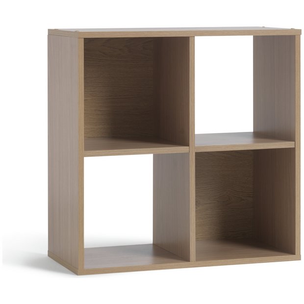 Argos deals bookcase oak