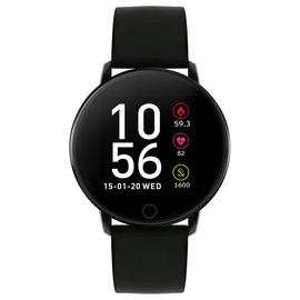 Reflex Active Series 5 Black Silicone Strap Smart Watch