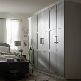Habitat Munich Panelled 6 Door Wardrobe