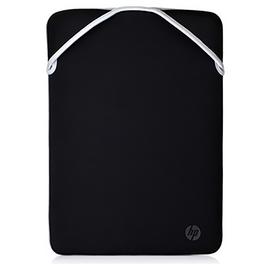 HP 15.6 Inch Reversible Laptop Sleeve - Black & Silver