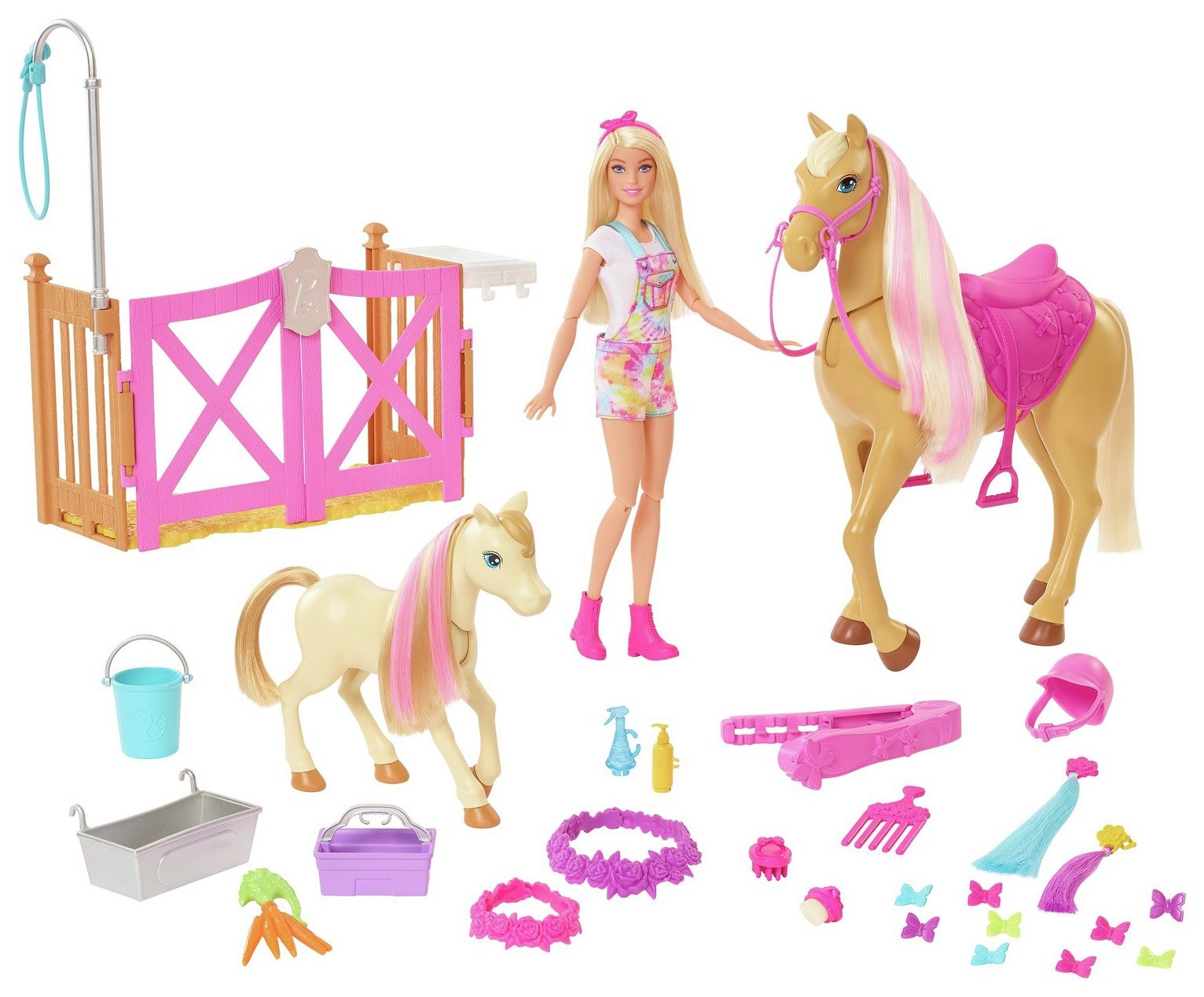 argos barbie dream horse