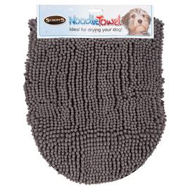 Scruffs Noodle Pet Drying Towel - Grey