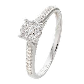 Revere 9ct White Gold 0.20ct Diamond Engagement Ring