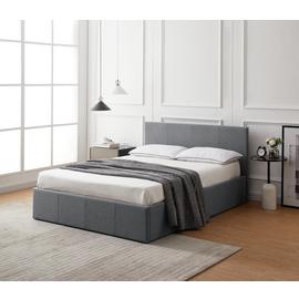 Argos Home Heathdon Double End Lift Ottoman Bed - Grey