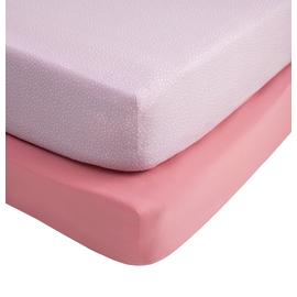 Habitat Kids Enchanted Pink 2 Pack Fitted Sheet - Single