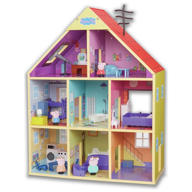 Peppa pig hot sale dolls house