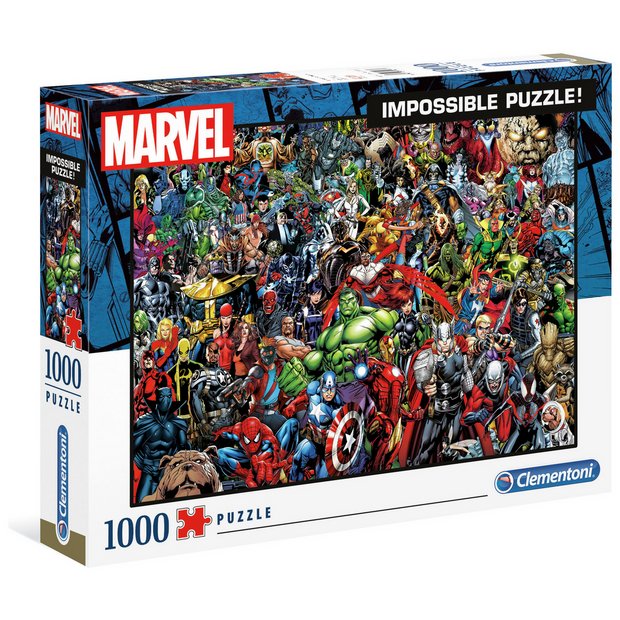  1000Piece Jigsaw Puzzle Marvel Avengers 10th Edition I : Toys &  Games