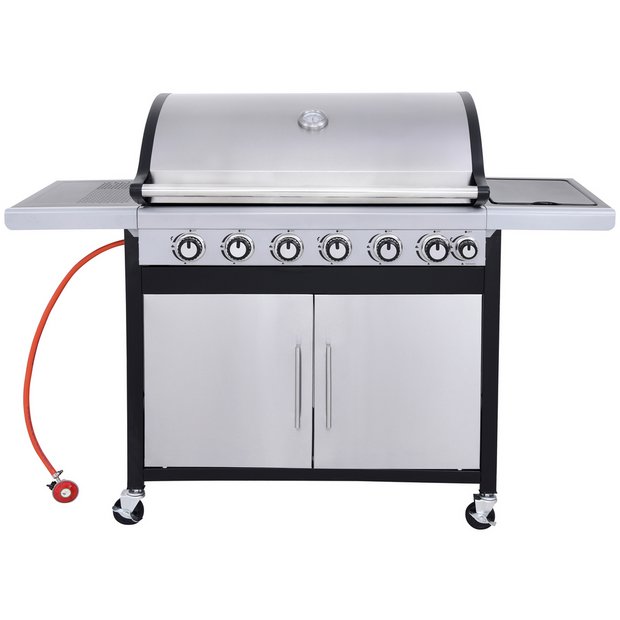 Buy Argos Home 2 Burner with Side Burner Gas BBQ, Barbecues