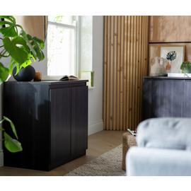 Argos Home Jenson 2 Door Sideboard - Black Brown