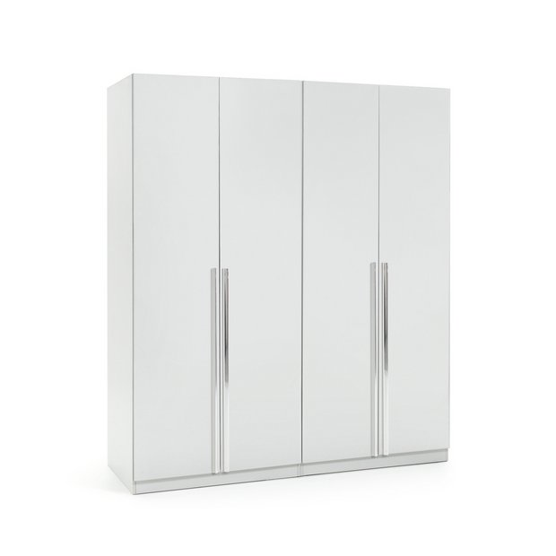 Argos wardrobes white deals gloss