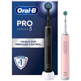 Oral-B Pro 3 3900 Cross Action Electric Toothbrush Duo Pack