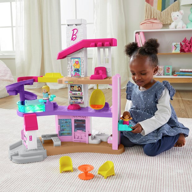 Buy Fisher Price Little People Barbie DreamHouse Playset