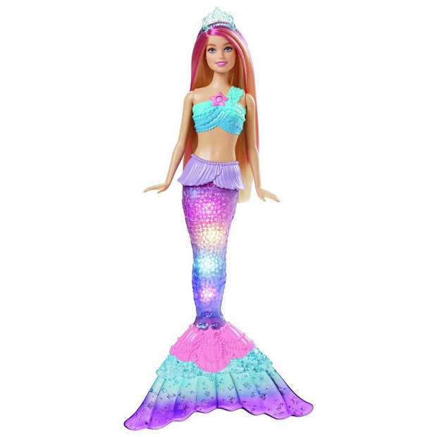 Sea Princess Clothes Fish Princess Costume Bra & Dress with Magic Stick For  11inches Dolls Doll (Clothes Only) Color:3 sets Style:Not include doll