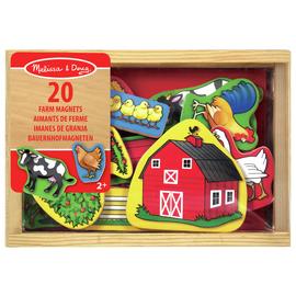 Melissa & Doug Wooden Magnet Farm