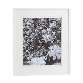 Habitat Double Mount Picture Frame - White - 29x34cm